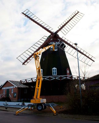 NACELLE - NACELLE SUR REMORQUE - NACELLE ARAIGNEE TRACTABLE 23M