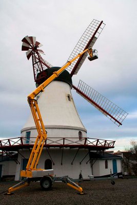 NACELLE - NACELLE SUR REMORQUE - NACELLE ARAIGNEE TRACTABLE 23M
