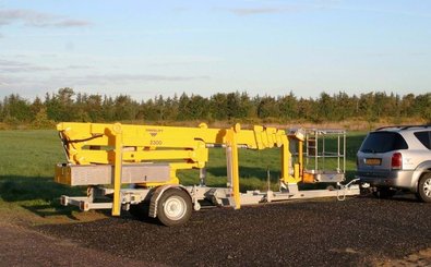 NACELLE - NACELLE SUR REMORQUE - NACELLE ARAIGNEE TRACTABLE 23M