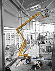 NACELLE - NACELLE SUR REMORQUE - NACELLE ARAIGNEE TRACTABLE 18,3M