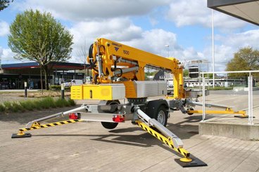 NACELLE - NACELLE SUR REMORQUE - NACELLE ARAIGNEE TRACTABLE 15M