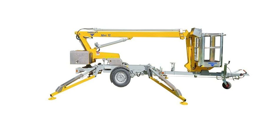 NACELLE - NACELLE SUR REMORQUE - NACELLE TELESCOPIQUE TRACTABLE 12M