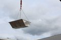 Benne à béton Klaas Benne à gravats alu carrée 350 kg