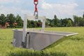 BENNE ALU AUTOMATIQUE 0,54 M³ 1000 KG