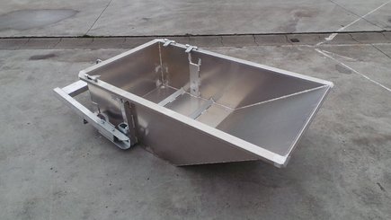 ACCESSOIRES - BENNE AUTOVID - BENNE ALU AUTOMATIQUE 0,54 M³ 1000 KG