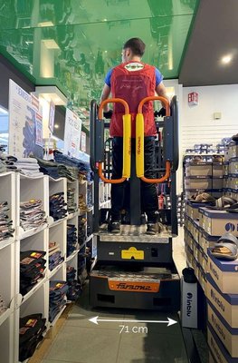 NACELLE - Nacelle verticale - NACELLE VERTICALE AUTOMOTRICE PICKING 4M