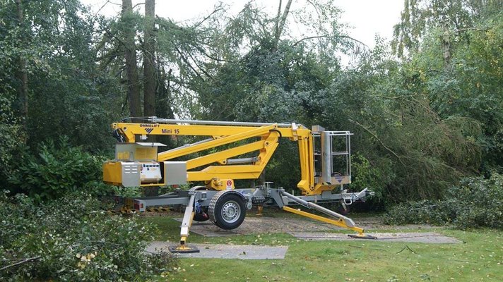 NACELLE - Nacelle verticale - NACELLE TELESCOPIQUE TRACTABLE 15M