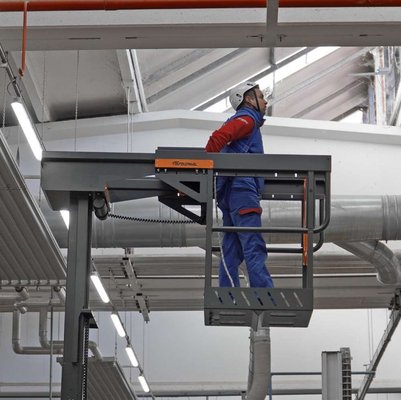 NACELLE - Nacelle verticale - NACELLE VERTICALE AUTOMOTRICE AVEC DEPORT 6M