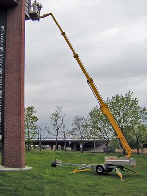 NACELLE - NACELLE SUR REMORQUE - NACELLE TELESCOPIQUE TRACTABLE 25M