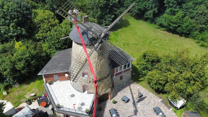 NACELLE - Nacelle araignée - NACELLE ARAIGNEE SUR CHENILLE 30M