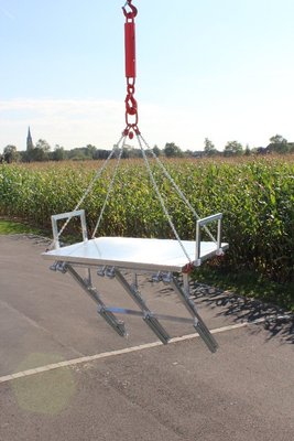 ACCESSOIRES - PINCES A TUILES / SUPPORT DE TOIT - Support de toit Klaas SUPPORT DE TOIT DOUBLE 420KG(1350*900mm)