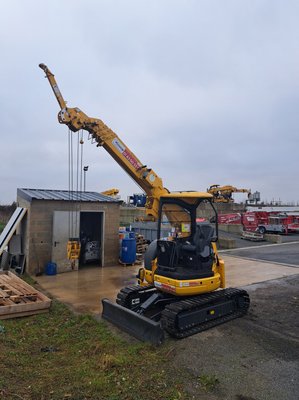 Mini grue sur chenilles Maeda CC423